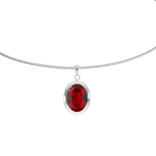 Колье Qudo TIVOLA big S siam, 404503.1 R/S фото 3